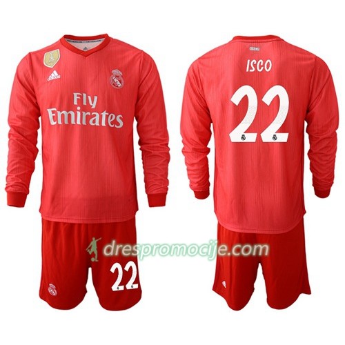 Real Madrid Dres Isco 22 Dječji Treći 2018/19 Dugim Rukavima Real Madrid Dres Isco 22 Dječji Treći 2018/19 Dugim Rukavima